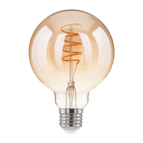 Филаментная светодиодная лампа Dimmable G95 5W 2700K E27 тонированная BLE2747 - фото 2