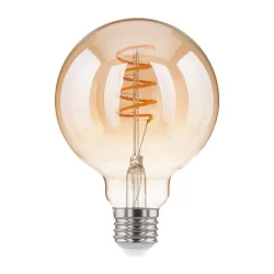 Филаментная светодиодная лампа Dimmable G95 5W 2700K E27 тонированная BLE2747 (053409)