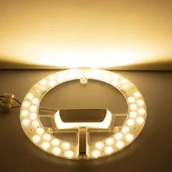 Светодиодный модуль D220mm JH-MZ-R36 ARM18 (220V, 36W, warm white)