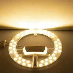 Светодиодный модуль D220mm JH-MZ-R36 ARM18 (220V, 36W, warm white)