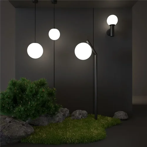 Светильник уличный настенный Sfera IP54 35126/D черный - фото 4