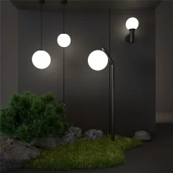 Светильник уличный настенный Sfera IP54 35126/D черный (060122)