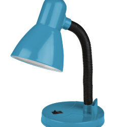 TLI-226 BLUE E27 Светильник настольный, Цоколь Е27, Механический выключатель, Синий.
