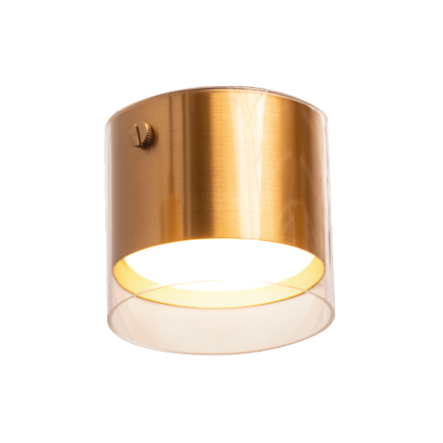 Светильник WOLTA WSL-GX53/07G под лампу GX53 Золотой ORO - фото 4.