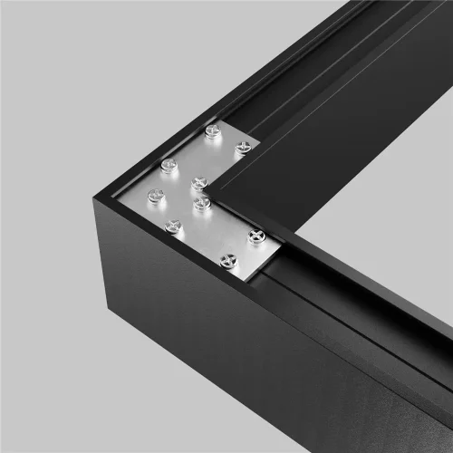 Соединитель угловой для накладного шинопровода Exility (Серебро) - фото 5