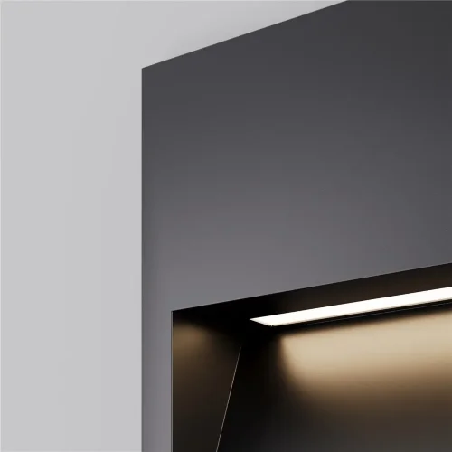 Подсветка для лестниц Футо / Futo 3000K 3Вт IP 65 (Черный) O512SL-L3B3K1 - фото 3