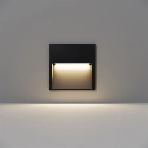 Подсветка для лестниц Футо / Futo 3000K 3Вт IP 65 (Черный) O512SL-L3B3K1 - фото 4