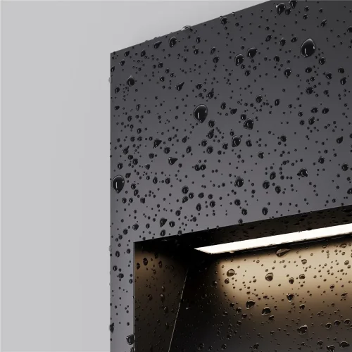 Подсветка для лестниц Футо / Futo 3000K 3Вт IP 65 (Черный) O512SL-L3B3K1 - фото 5