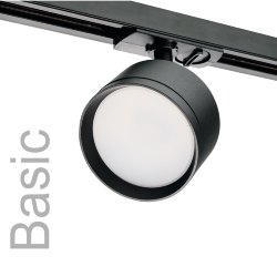 Трековый светильник WOLTA WTL-GX53/01B под лампу GX53 Чёрный BASIC