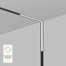 DK8015-BK Угловой трековый светильник SMART LINEAR со светодиодом, L312*312, 220V, 18W, 3000-6000К, IP20, черный, алюминий.