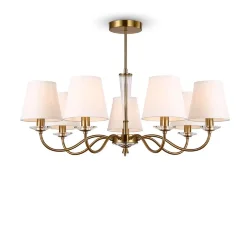 Люстра Freya FR2027PL-07BS (Латунь)