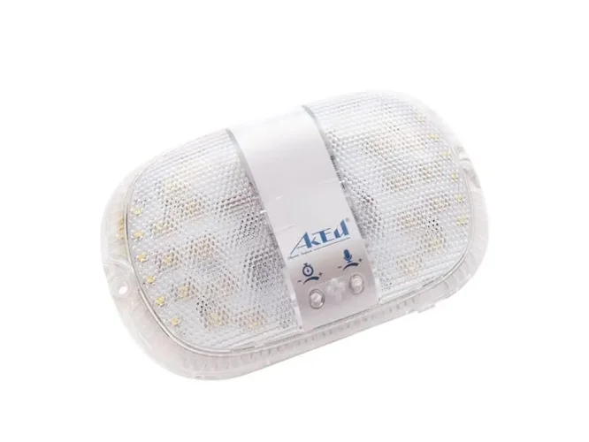 Светильник светодиодный ЖКХ Персей 8Вт IP30 с оптико-акустическим датчиком и БАП 3 режима работы Актей СА-7008Б-310 - фото 4