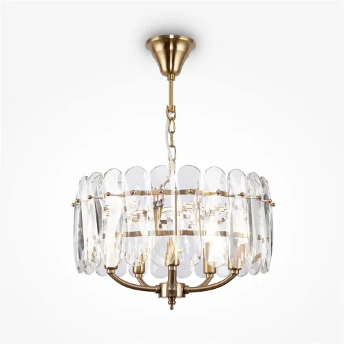 Подвесной светильник Suite E14х5 (Латунь) - фото 2