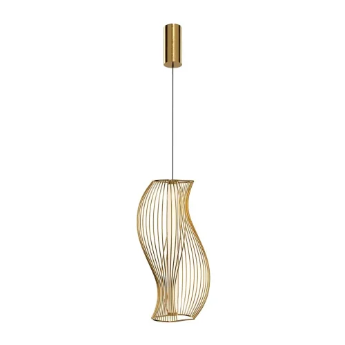 Подвесной светильник Shadows of the past 3000К 20Вт (Латунь) - фото