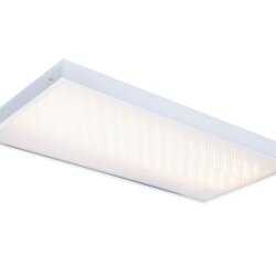 Универсальный офисный светодиодный светильник 40 Вт IP44 595x295x40 мм 3000K Призма