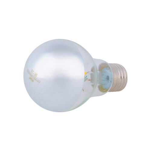 LED-A60-4W-4000K-E27-CL MIRROR-CHROME PLS02WH Лампа светодиодная, Форма A, прозрачная колба с зеркальным отражателем, Серия Sky, Белый свет 4000K - фото 3