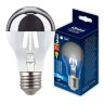 LED-A60-4W-4000K-E27-CL MIRROR-CHROME PLS02WH Лампа светодиодная, Форма A, прозрачная колба с зеркальным отражателем, Серия Sky, Белый свет 4000K - фото 7
