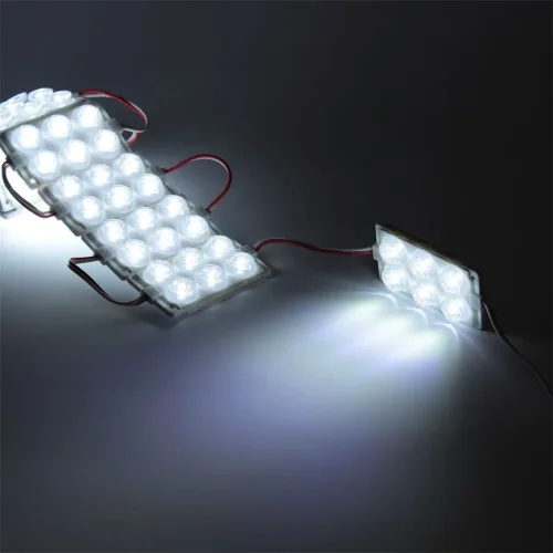 Светодиодный модуль 6 led 3030 MOD110 (12V, cool white, IP65) - фото I