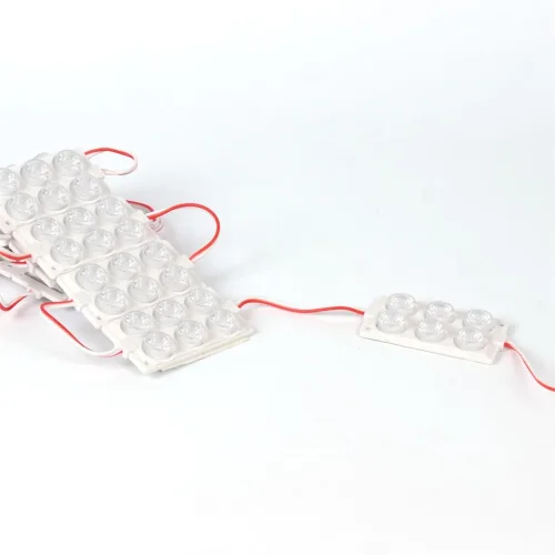 Светодиодный модуль 6 led 3030 MOD110 (12V, cool white, IP65) - фото II