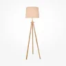 Напольный светильник (торшер) Calvin E27х1 60Вт (Бежевый) - фото 2
