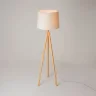 Напольный светильник (торшер) Calvin E27х1 60Вт (Бежевый) - фото 8