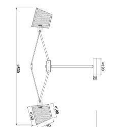 Люстра Freya FR5108PL-08CH (Хром)