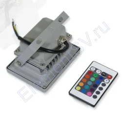 Светодиодный прожектор Standart (10W, 220V, RGB)