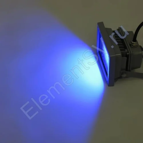 Светодиодный прожектор Standart (10W, 220V, RGB) - фото 3.