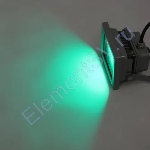 Светодиодный прожектор Standart (10W, 220V, RGB) - фото 4.