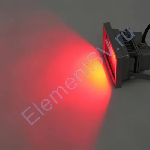 Светодиодный прожектор Standart (10W, 220V, RGB) - фото 5.