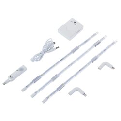 ULM-F42-3W-4200K SENSOR IP20 WHITE Комплект светодиодных полосок с датчиком движения 10Lux, Питание 4ААА, 150Lm, Белый