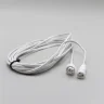 Соединитель 5м для Нитей 24В без Возможности Управления, Провод Белый ПВХ, IP65. Фото 2.