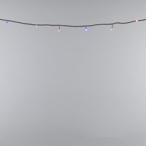 ULD-S2000-200-DGA MULTI IP20 Гирлянда светодиодная, 20м, 200 светодиодов, Разноцветный свет, Провод зеленый - фото 10