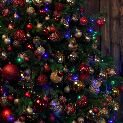 ULD-S2000-200-DGA MULTI IP20 Гирлянда светодиодная, 20м, 200 светодиодов, Разноцветный свет, Провод зеленый - фото 14