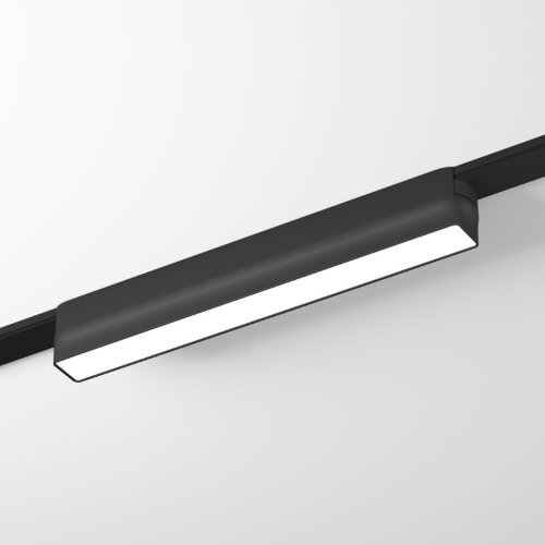 DK5330-BK Светильник для трека Air, серия Linear 4000 со светодиодом, L230*W26*H36мм, 48V DC, 9W, RA?90, 120°, 4000K, IP20, черный, алюминий.