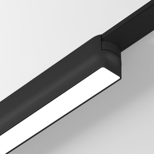 DK5330-BK Светильник для трека Air, серия Linear 4000 со светодиодом, L230*W26*H36мм, 48V DC, 9W, RA?90, 120°, 4000K, IP20, черный, алюминий. Фото 2