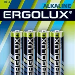 Элемент питания алкалиновый AA/LR6 1.5В Alkaline BL-4 (блист.4шт) Ergolux 11748
