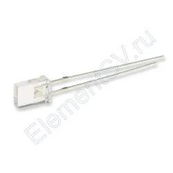 Светодиод ICL-2х5х7mm LE56 (red, 400-600mcd, clear)