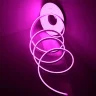 Светодиодный гибкий неон 4.5x13, 12V pink LB10 (блистер 5м) - фото I