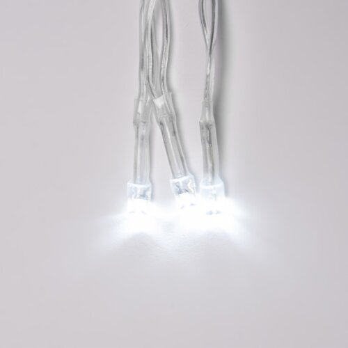 ULD-C1515-160-DTA WHITE IP20 Занавес светодиодный.1.5х1.5 м, 160 led, белый, с контроллером, провод прозрачный, IP20 - фото 3