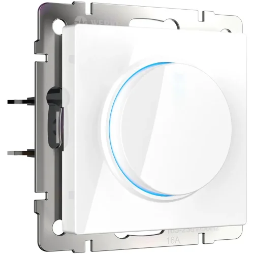 Диммер с подсветкой (белый) W1142101 - фото