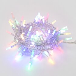 ULD-S0500-100-DTA MULTI IP20 CRYSTAL Гирлянда светодиодная, 5м, 100 светодиодов, Разноцветный свет, Провод прозрачный.