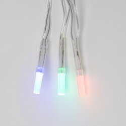 ULD-S0500-100-DTA MULTI IP20 CRYSTAL Гирлянда светодиодная, 5м, 100 светодиодов, Разноцветный свет, Провод прозрачный.