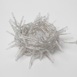 ULD-S0500-100-DTA MULTI IP20 CRYSTAL Гирлянда светодиодная, 5м, 100 светодиодов, Разноцветный свет, Провод прозрачный.