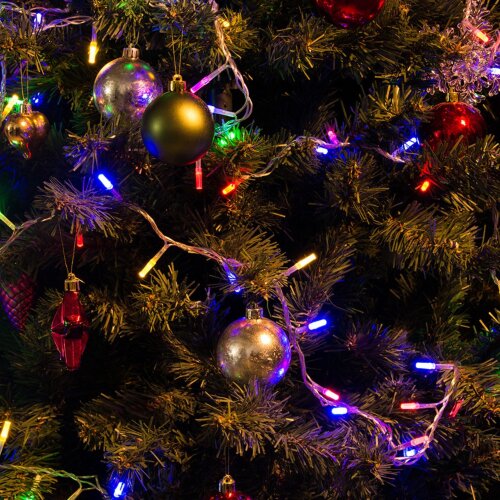 ULD-S0500-100-DTA MULTI IP20 CRYSTAL Гирлянда светодиодная, 5м, 100 светодиодов, Разноцветный свет, Провод прозрачный. - фото 6