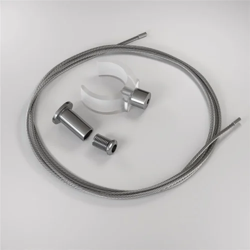 Подвес тросовый для трекового светильника Tau Exility, 1шт (Прозрачный) - фото 3