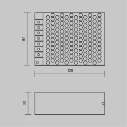 Источник напряжения 48В 150Вт IP20 PSL006 (Серебро) PSL006-150W-48V-IP20