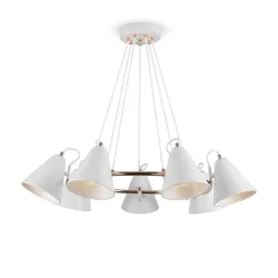 Люстра Freya FR8001PL-07WG (Белый с Золотом)