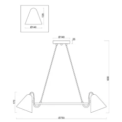 Люстра Freya FR8001PL-07WG (Белый с Золотом)