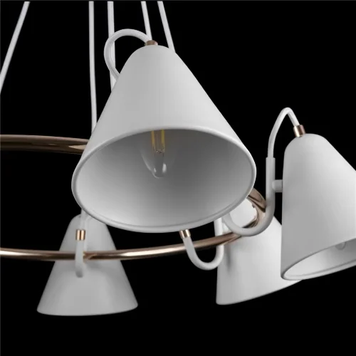 Люстра Фальке / Falke (Белый с Золотом) FR8001PL-07WG - фото 9